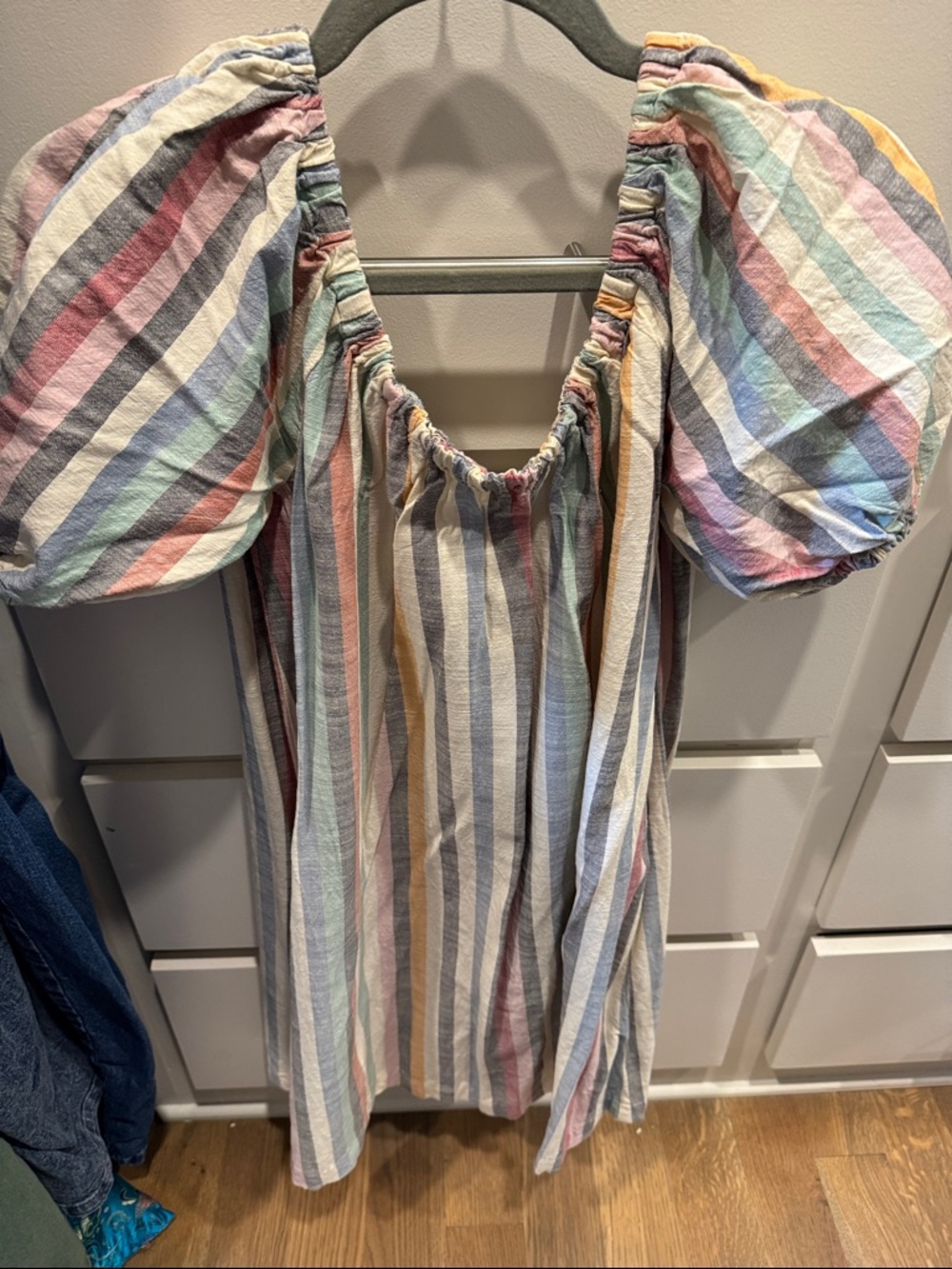 Madewell Multicolor Pastel Striped Top